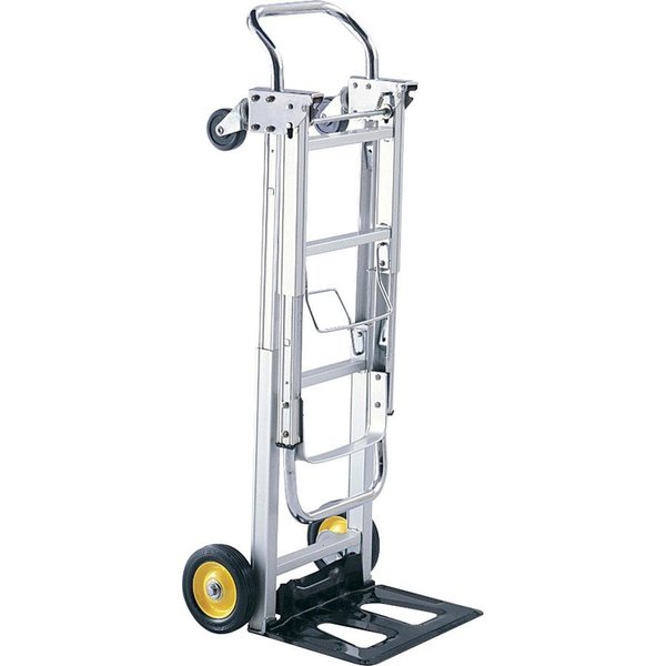 Safco Convertible Hand Truck, 2 or 4 Wheels, 15-1/2"x9-43"x36", AM SAF4050